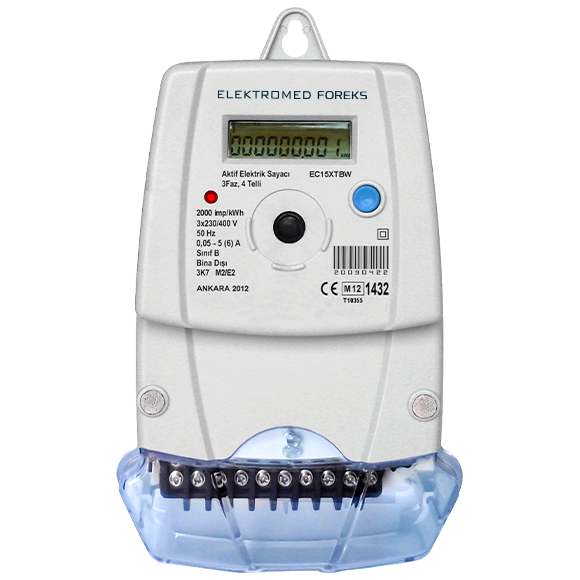 Elektromed EC15A Single Phase Electricity Meter