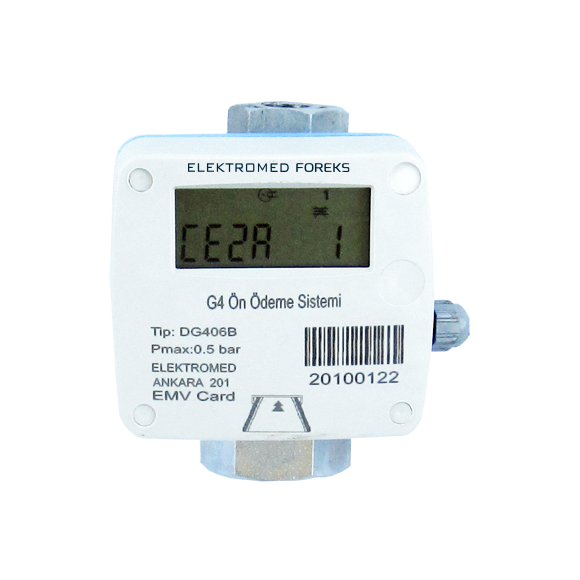 Elektromed G4 Type Gas Meter Prepaid Conversion Kit