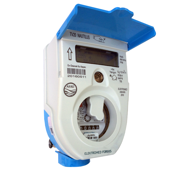 Elektromed TV20 Prepaid Cold Water Meters